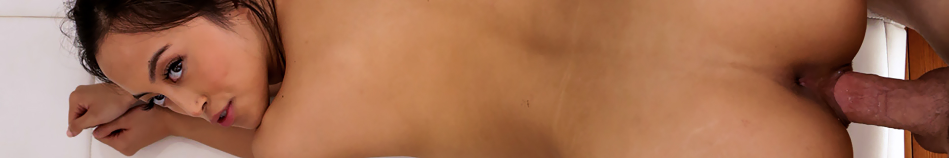 Pretty Filipina girl films her first Asian sex scene and fucks in the doggystyle position