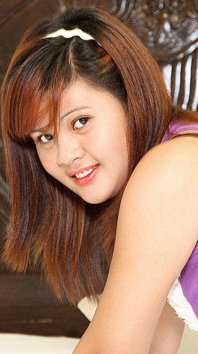 Cute bar girl Trike Patrol Chezka Kalaw smiles for camera
