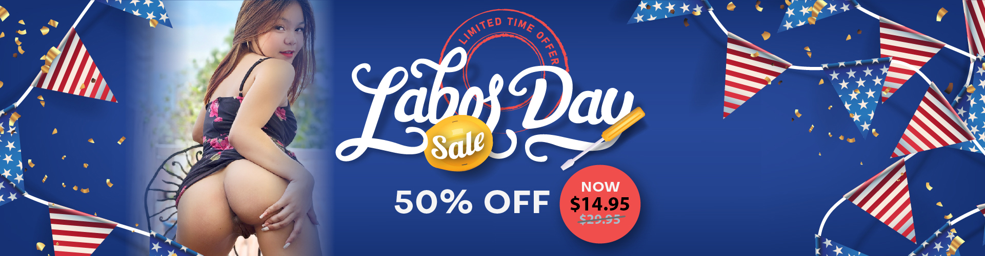 Filipina Porn for half price this Labor Day on Trike Patrol